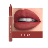 Crayon à lèvres double usage marque privée : rouge à lèvres, crayon contour des lèvres, baume teinté, gloss, crayon minéral. Vente en gros, personnalisable, longue tenue.