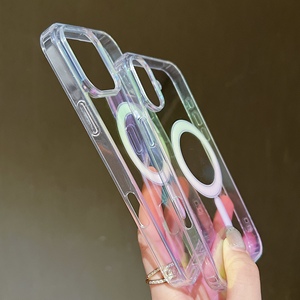 <span class=keywords><strong>Cover</strong></span> Posteriore per <span class=keywords><strong>Apple</strong></span> <span class=keywords><strong>iPhone</strong></span> 13 Pro Max 12 Mini <span class=keywords><strong>11</strong></span> iPhone13 X, Elettroplaccata con Gradiente Arcobaleno, Custodia Magnetica Antiurto - Product Image 5