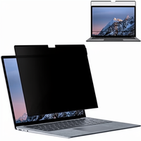 Film de confidentialité magnétique amovible 9H anti-reflet et anti-lumière bleue pour Microsoft Surface Laptop Go 3/2/1 de 12,5 pouces