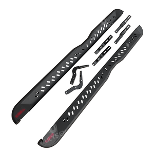 Pedane Laterali in Acciaio al Manganese per Hilux Revo, Barre Pedale in Ferro con Elevata Capacità di Carico - Product Image 1