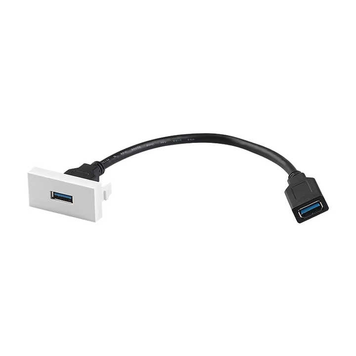 Seto 3.0 USB Cable Socket Panel Module Multimedia Accessories Telecom ...