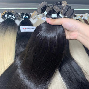 Cabello humano al por mayor de primera calidad, cinta de todos los colores en extensiones de cabello súper dobles, recto, crudo, vietnamita - Product Image 1