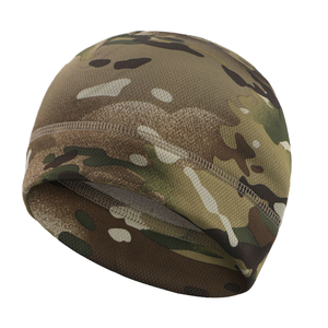 Gorras de camuflaje térmicas cálidas de lana de invierno para exteriores para adultos, gorro táctico de camuflaje para esquiar, ciclismo, 100% común - Product Image 3