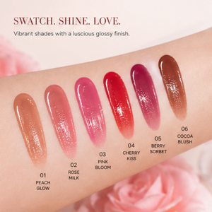 Private Label Vegan <b>Lip</b> Plumping <b>Lip</b> Gloss Love Cover Gourd <b>Lip</b> Glaze Natural Look Moisturizing - Product Image 5