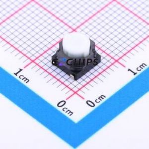 EVQP1F05M Tactile Switch SMD,6x6.1mm Switch Single Pole Single Throw Round Button 2N Vertical Mount - Product Image 1
