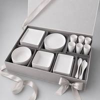 Série Yingbai : Vaisselle en mélamine A5 empilable, non toxique et sans BPA, idéale pour les écoles et les restaurants de fondue – Vente en gros