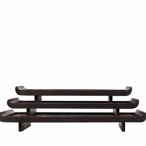 Bambou Tissé <span class=keywords><strong>Bois</strong></span> Maison Salon De Thé Thé <span class=keywords><strong>Plateau</strong></span> De Fruits Avec Base De <span class=keywords><strong>Pied</strong></span> - Product Image 3