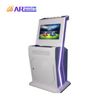 Nouveau simulateur de jeu de football mural classique pour aire de jeux intérieure interactive chaude pour l'école et le parc d'attractions