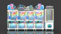 Machine de pêche amusante avec 5 espaces de rangement extra-larges