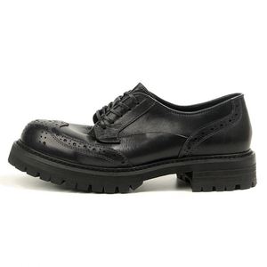 Nuevos Zapatos de Vestir de Cuero Genuino para Hombre, con Punta Cuadrada, Cordones, Transpirables, Ligeros, Clásicos, de Lujo, de Alta Calidad, de Cuero Italiano - Product Image 6