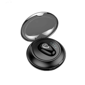 Wireless In-Ear Blue Tooth Earphones Mini Stereo Sport Invisible Headset with Charging Case for Cross-Border - Product Image 1