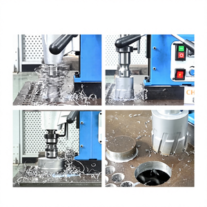 Trapano Magnetico Elettrico 1100W SP5107 Macchina per Lavori Pesanti per Foratura di Metalli Foro Variabile 16mm - Product Image 3