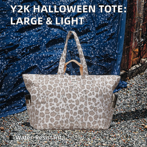 Bolsa de Mano Extra Grande Estilo Y2K para Mujer, con Cierre de Cremallera, Impermeable, Muestra Gratis, para Playa, Camping, Vacaciones, Halloween - Product Image 2