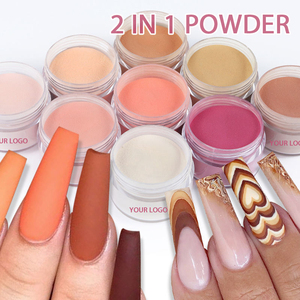 2 en 1 inmersión polvo acrílico OEM promocional <span class=keywords><strong>precio</strong></span> bajo 2 en 1 polvo esmalte de <span class=keywords><strong>uñas</strong></span> al por mayor con costo razonable - Product Image 6