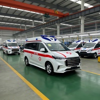Ambulance à essence Euro 6, véhicule d'urgence médicale, service médical d'unité de soins intensifs