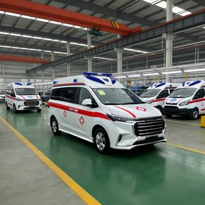 <span class=keywords><strong>Ambulance</strong></span> à essence Transmission Euro 6 Véhicule d'urgence médicale Service médical d'unité de soins intensifs - Product Image 1