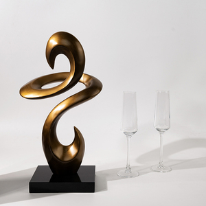 Adornos Geométricos Abstractos Minimalistas Modernos de Resina, Decoración Artística para el <span class=keywords><strong>Hogar</strong></span>, Manualidades Creativas, Decoraciones para Fiestas y Hoteles - Product Image 4