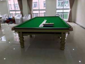 Basket-ball style anglais en bois massif, 1 pièce, Table - Product Image 5