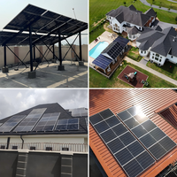 Best-seller Système d'énergie solaire 15KW 10KW 5KW 3KW relié au réseau pour usage résidentiel