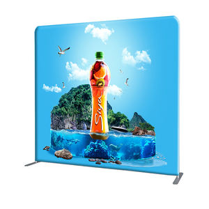 Usine directe personnalisé Tube en aluminium photomaton panneau d'affichage salon Tension tissu toile de fond support taie d'oreiller directement vendu - Product Image 1