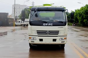 Camión de Basura Dongfeng DFAC de Una Sola Fila 4x2 con Barredora de Carreteras de Un Solo Eje, Vehículo de Lavado a Alta Presión, Recolección de Aguas Residuales y Sanitización - Product Image 2