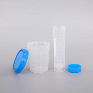 Amostra descartável descartável de 30ml, 60ml, 100ml, sistema de descartamento médico estéril plástico, coletor de teste de urina, copo e recipiente de bancos - Product Image 4