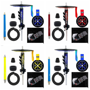 Migliori vendite alluminio narghilè Shisha russo stile giappone El Bomber mezzanotte fuori strada narghilè narghilè - Product Image 5