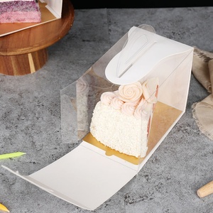 Cajas Triangulares para Pastel Sunshine Bento, Cajas de Cartón para Pastel Personalizadas con Impresión, Aptas para Alimentos - Product Image 4