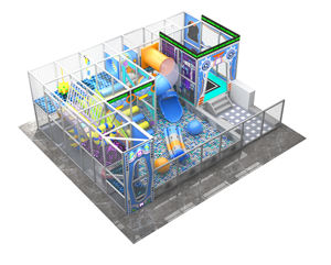 파티 장소를위한 실내 놀이터 키트 유치 어린이 이벤트 예약 증가 공항 실내 소프트 놀이 공간 - Product Image 4