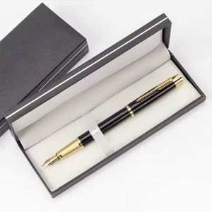 Logo Set Luxury Signature Executive Gift Premium Writing With Box Custom Metal Fountain <b>Pen</b> - Product Image 4