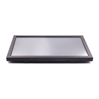 Boîtier métallique de moniteur LCD industriel personnalisé de 18.5 pouces avec écran tactile pour l'installation d'armoire