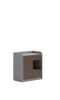 Aparador de Té Multifuncional de Madera, Mueble Bar para Mesa de Té Moderna con Diseño Ecológico y Duradero, Organizador de Juegos de Té