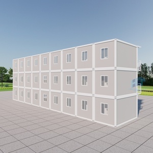 工厂批发模块化设计多层集装箱房，带独立阳台，用于钢制公寓家庭办公室 - Product Image 5