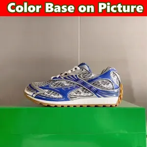 Envío Directo, Zapatillas Deportivas Unisex de Alta Calidad, Modelo Low Top Gold Orbit, con Cordones, Forro de Cuero Genuino, Suela de Plástico, Diseño de Diseñador - Product Image 4
