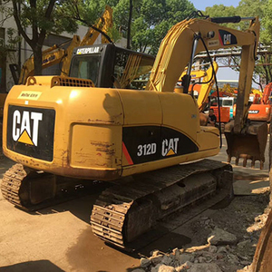 Excavatrice sur chenilles hydraulique Caterpillar Cat312 d'occasion fabriquée au Japon, modèle 2020, bon état, moteur, boîte de vitesses, pompe, PLC, best-seller - Product Image 3