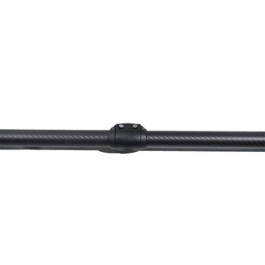 Pagaie de kayak en fibre de carbone à 4 sections, noire, pliable, portable, 210-220 cm, pour lacs et rivières - Product Image 3