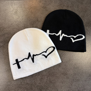 <span class=keywords><strong>Gorro</strong></span> de Punto Jacquard Estilo Y2K para <span class=keywords><strong>Hombre</strong></span>, para Otoño e Invierno, Estilo Hip-Hop y Y2K, <span class=keywords><strong>Gorro</strong></span> Cálido para Clima Frío - Product Image 3