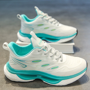 Zapatillas Deportivas para Hombre, Parte Superior de Malla, Entresuela de EVA, Suela de Goma, Transpirables, con Suela Gruesa, para Otoño - Product Image 4
