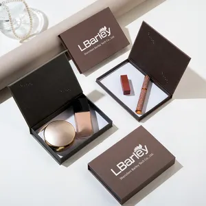 Lbarley Schlussverkauf umweltfreundliche luxuriöse Magnet-Schlagknopf-Geschenkbox für Kosmetik Geschenkbox