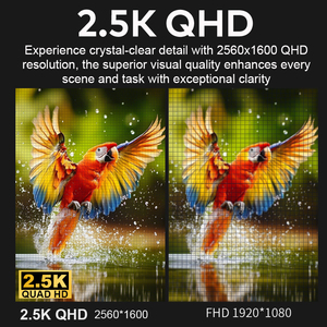 16 inch có thể gập lại màn hình kép 2560*1600 IPS độ phân giải Type-C & HD Giao diện màn hình LCD màn hình cho máy tính xách tay - Product Image 3