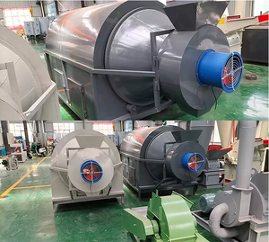 Machine de torréfaction automatique, sécheuse à tambour pour graines de melon, sécheuse à tambour pour <span class=keywords><strong>châtaignes</strong></span>, cacahuètes, biomasse, copeaux de bois, sciure de bois - Product Image 6