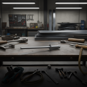 Remaches 995 Al 100 piezas, remaches de acero para unión de metales - Product Image 3