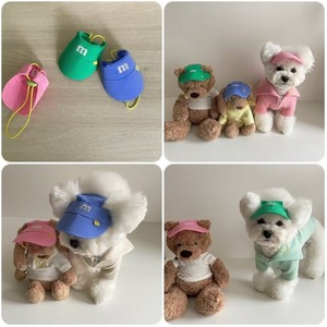 Nakış Harfli <span class=keywords><strong>m</strong></span> Evcil Hayvan Beyzbol Şapkası Üç Renkli Harf <span class=keywords><strong>M</strong></span> Sevimli Evcil Hayvan Ayarlanabilir Şapka Köpek Güneş Şapkası Petsign - Product Image 3