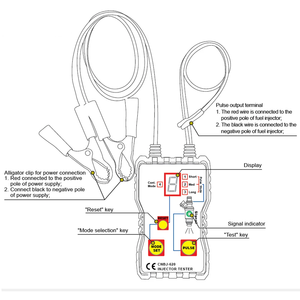 Car Fuel Injector <strong>Tester</strong> Powerful Fuel System Scan Tool Gasoline Injector <strong>Tester</strong> Automotive Universally with <strong>Spark</strong> Plug <strong>Tester</strong> - Product Image 6