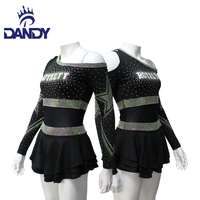 Nouveau design de gros uniformes de pom-pom girl personnalisé Cheer Body hauts uniformes