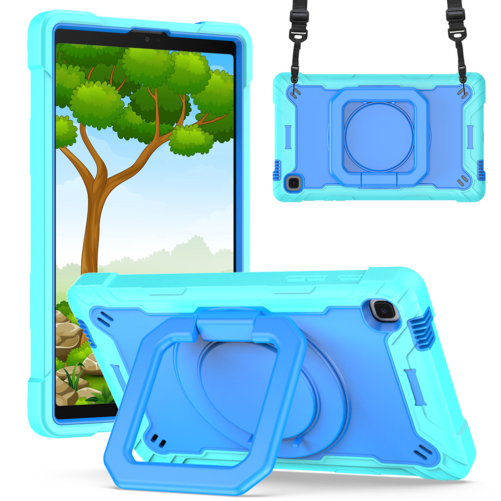 Blu chiaro + verde