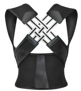 Corrector de Postura <span class=keywords><strong>Invisible</strong></span> con Doble Correa en X para Mujeres y Hombres, Soporte de Espalda Ajustable y Transpirable para Alivio del Dolor y la Columna Vertebral - Product Image 2