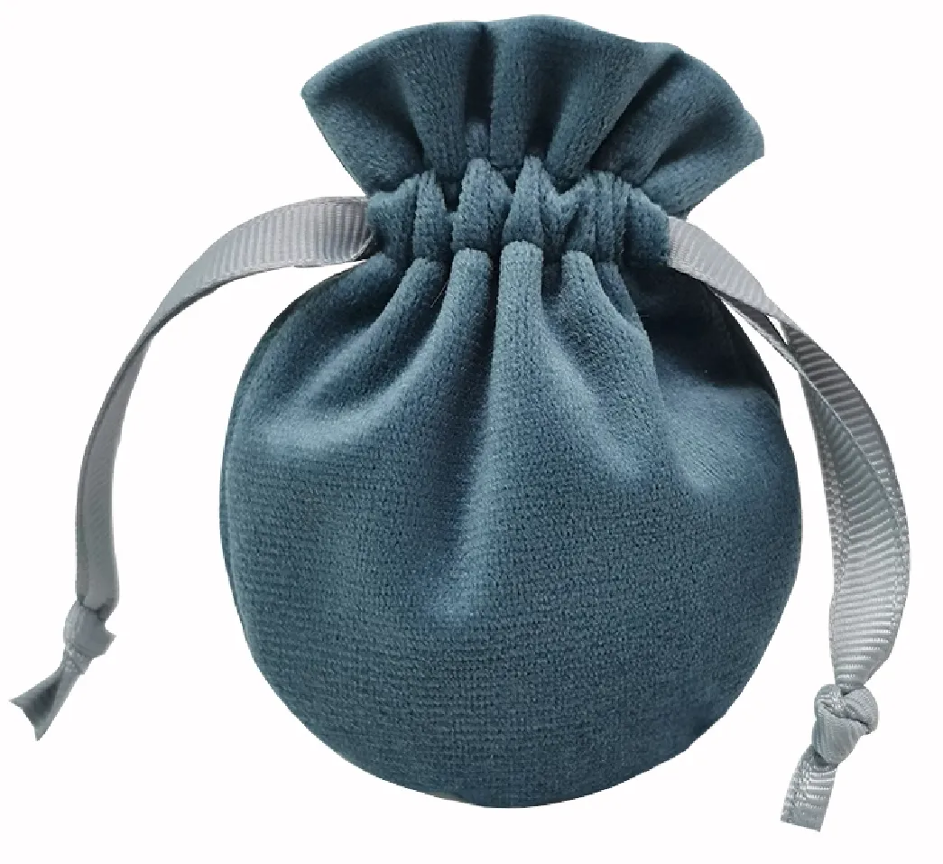 Porta gioielli in flanella di lusso a forma di zucca personalizzata Mini morbida con coulisse borse portachiavi in velluto