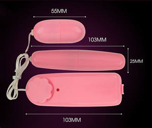 Goedkope Gratis Cadeau G-Spot Sex Jump Eieren Dubbele Kogel Vibrerende Eieren <span class=keywords><strong>Vibrator</strong></span> Voor Vrouwen Vagina - Product Image 6