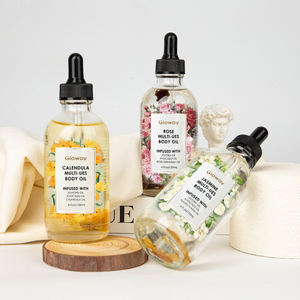 Aceite de Masaje Hidratante y Relajante, 1 Unidad, Jazmín, Rosa, Caléndula, Aromaterapia Perfumada Natural, Aceite Esencial para Masaje Corporal - Product Image 3